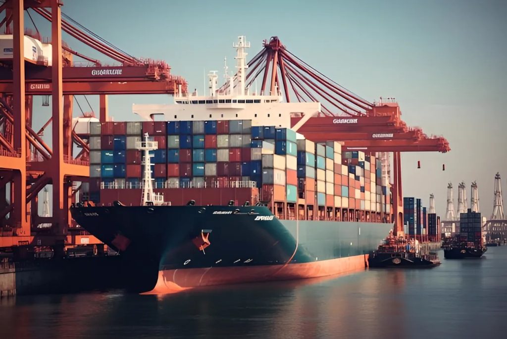 container ship